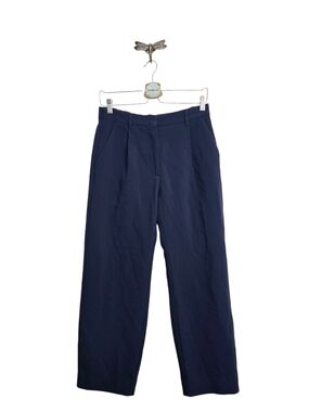 Abercrombie & Fitch Sloane Tailored Navy Trousers Pant 28/6S